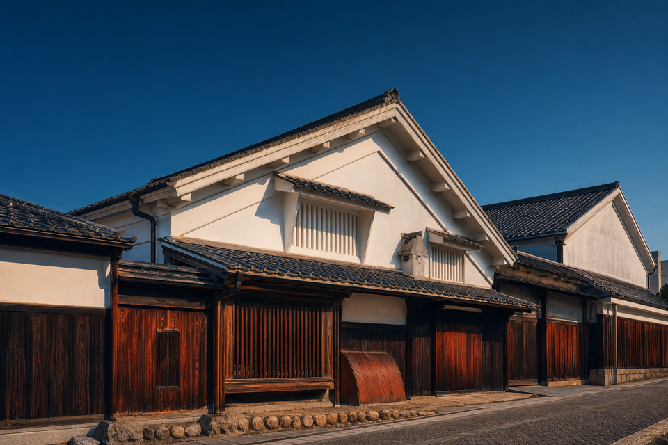 灘区の街並み